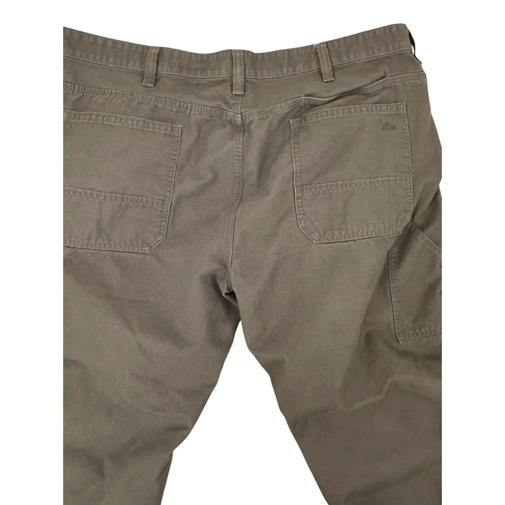 Ridgecut Toughwear Mens Canvas‎ Carpenter Pants Gray 46x32